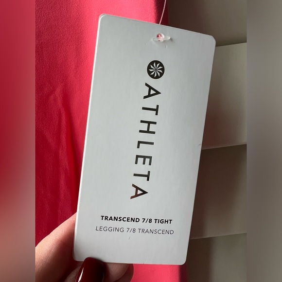 Athleta - Transcend 7/8 Tight Legging  - NWT - S/P - Coral - also in XL - Picture 2 of 9